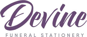 Devine Funeral Stationery